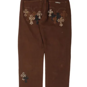 Brown Crome Heaerts Levi’s Cross Patch Jeans