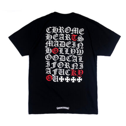 Chrome Hearts Made In Hollywood Black T-shirt