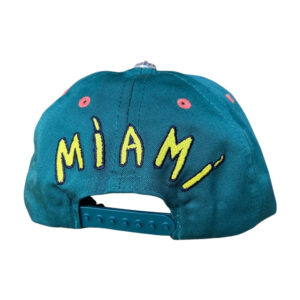Chrome Hearts Miami Art Basel Exclusive Baseball Hat – Green/Orange/Gold