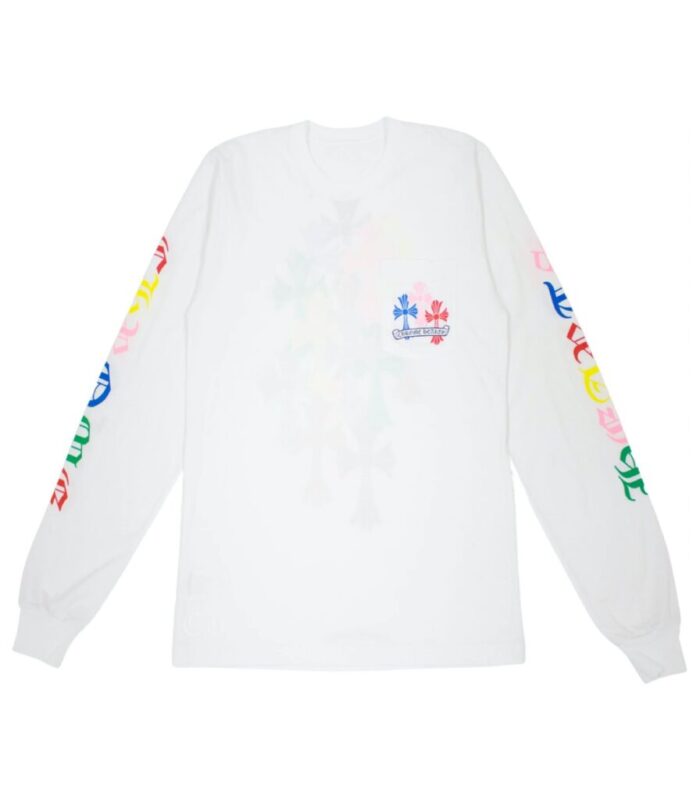 Chrome Hearts Multi Color Cross Cemetery L/S Sweatshirt